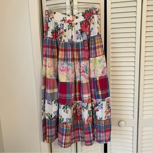 Shabby Chic Cotton Skirt